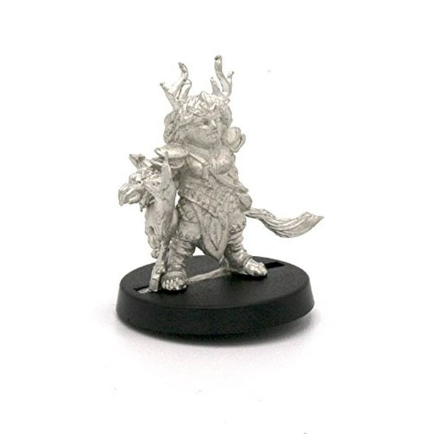 for 28mm Scale Table Top War Stonehaven Female Grippli Druid Miniature Figure